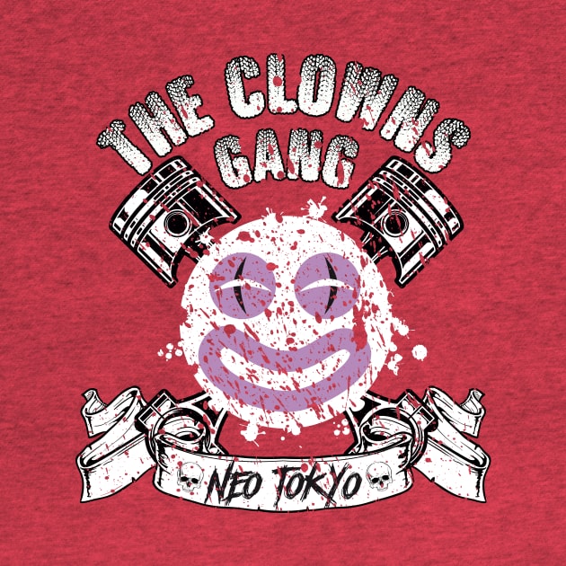 Akira Clown gang by RedSheep